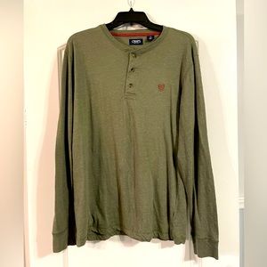 Men’s long sleeve Henley
